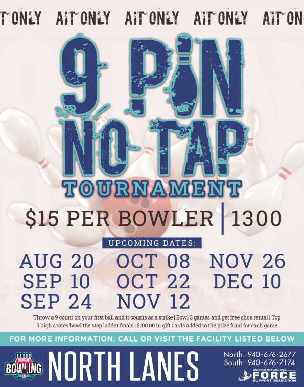 AiT Only 9 Pin No Tap Tournament