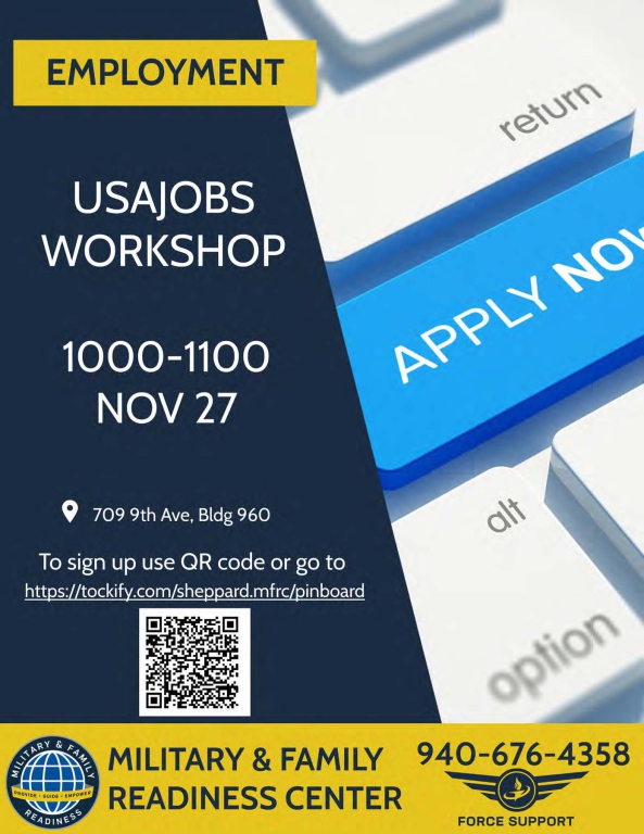 USA Jobs Workshop