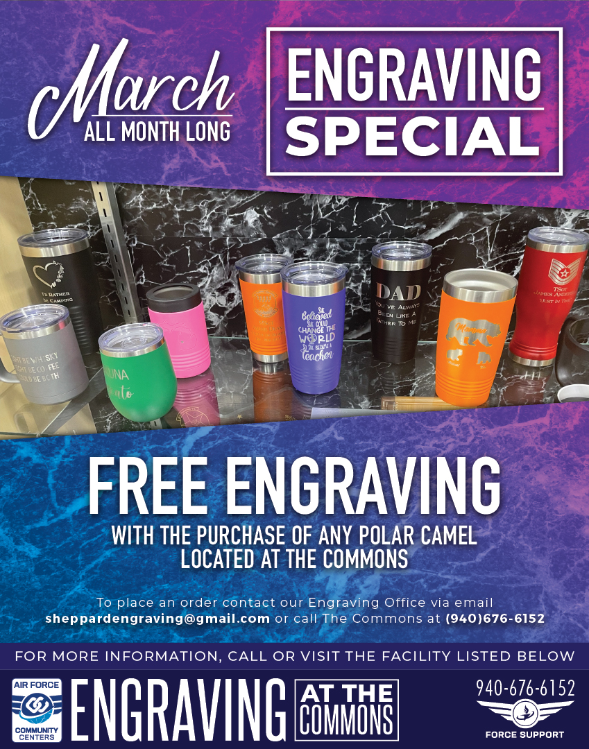 March Engraving Special