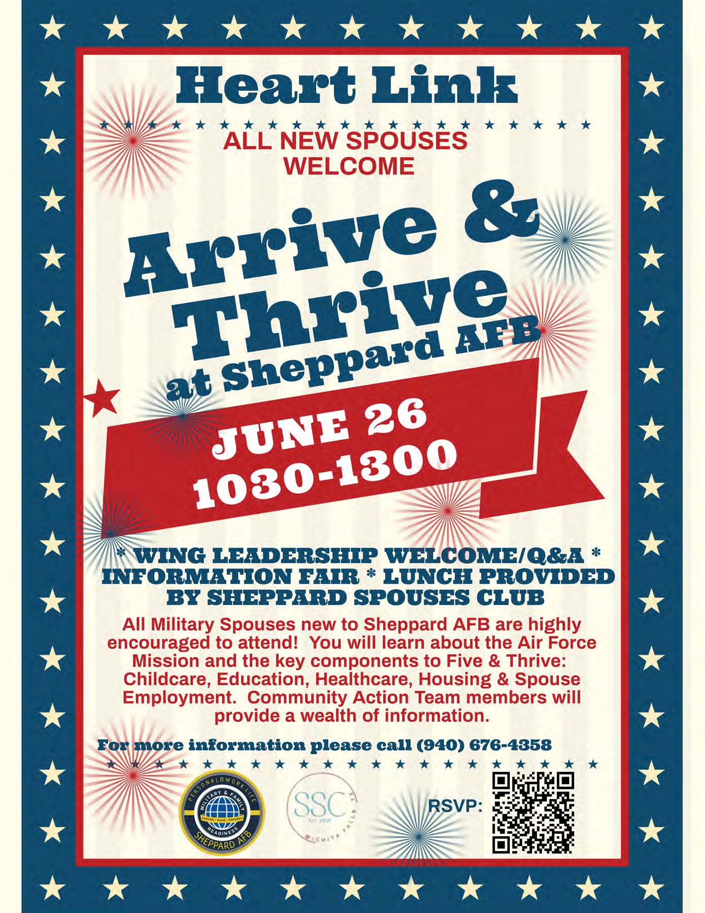 Arrive & Thrive at Sheppard AFB