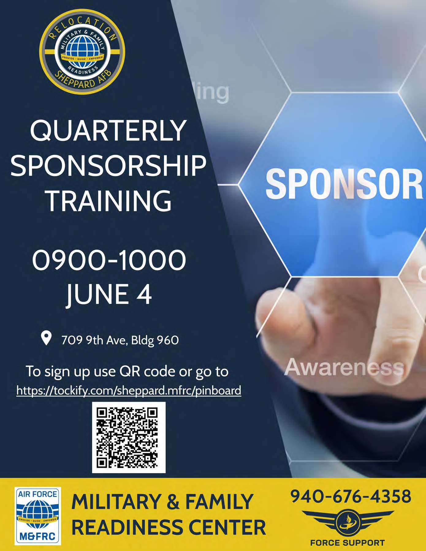 Quarterly Sponsorship Training